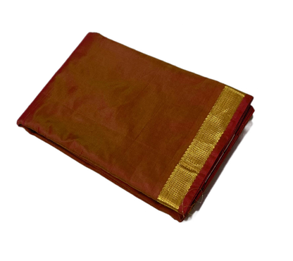 Arani Silk Saree Honey Brown colour