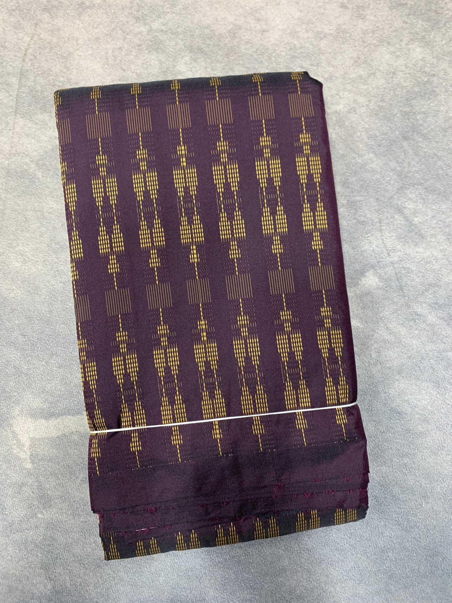 Arani Silk Saree Brown Colour with Self Border