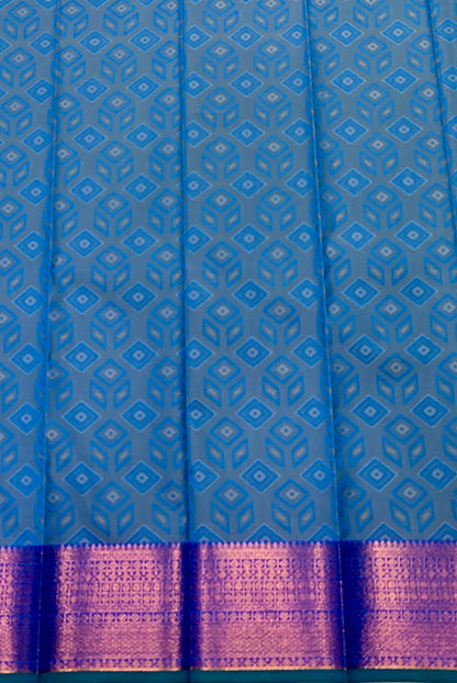 Art Silk Saree Blue