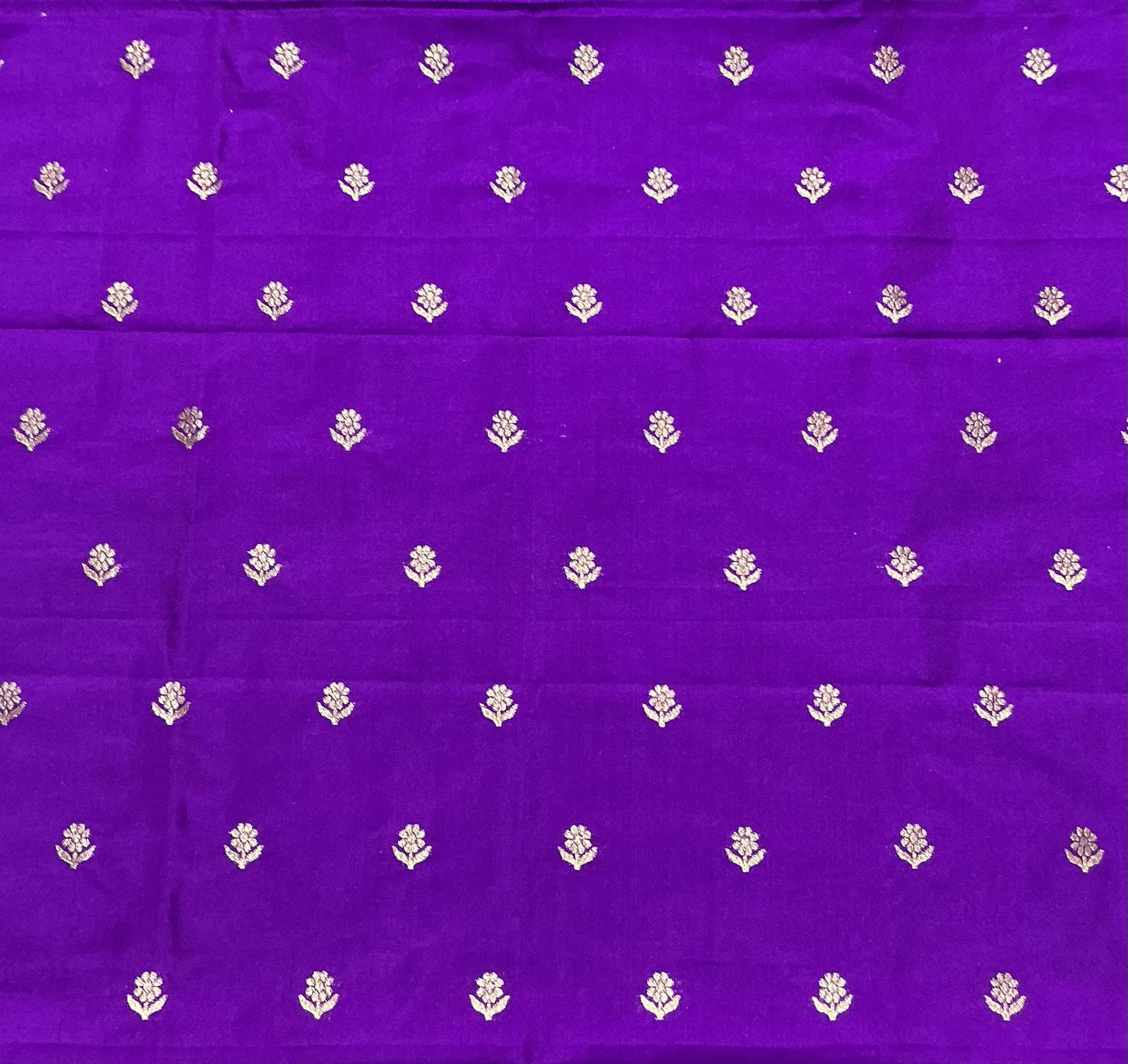 Violet Colour Pure Silk Blouse Fabric