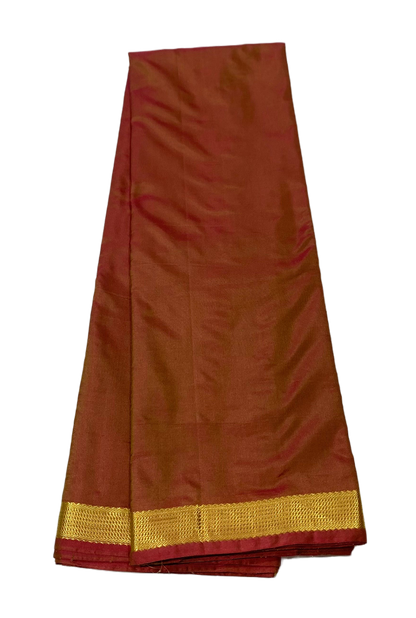 Arani Silk Saree Honey Brown colour