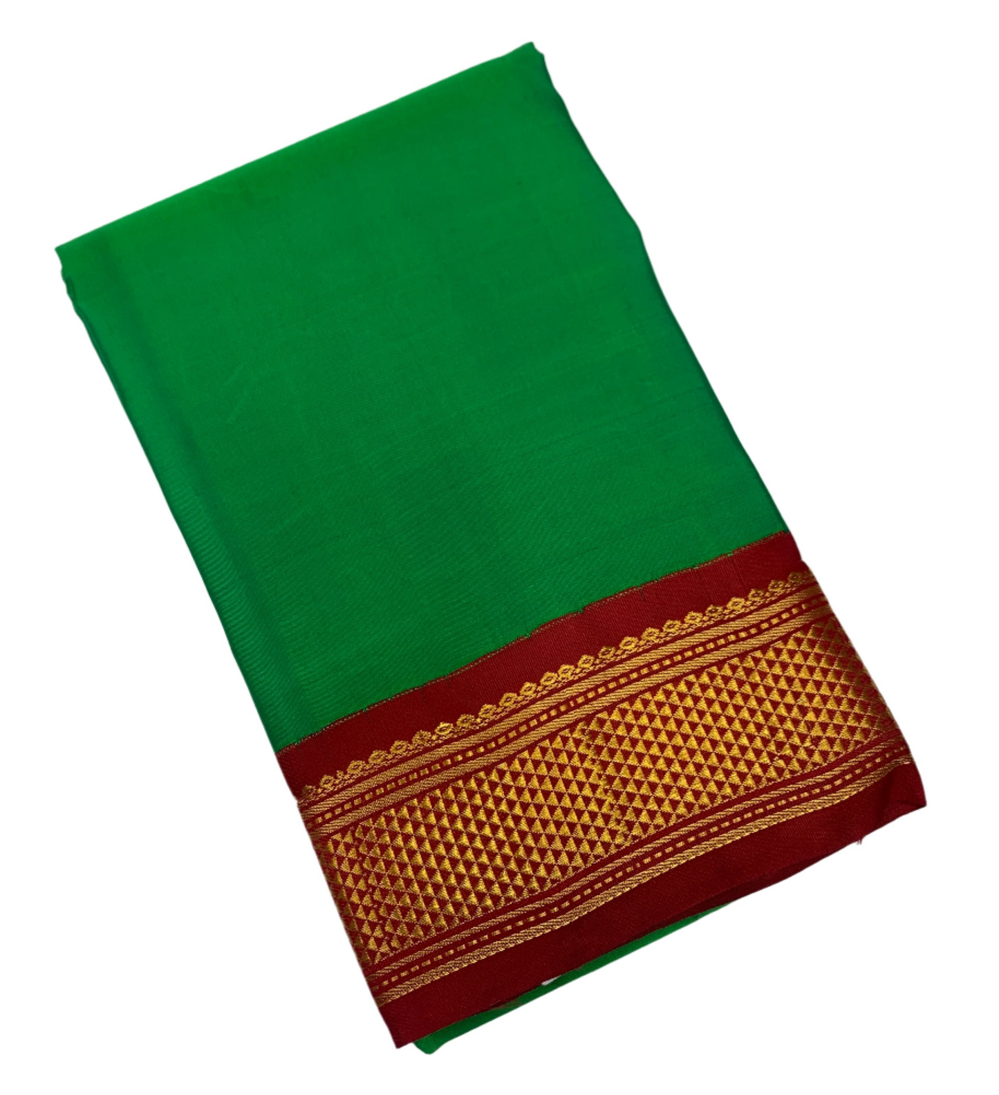 Pure Kanchipuram Silk Saree Light Green Colour