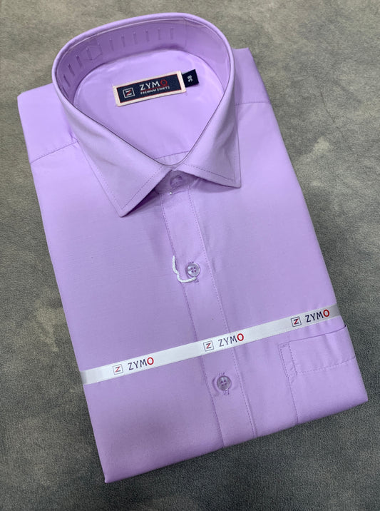 Full Sleeve Lavender Colour Shirt