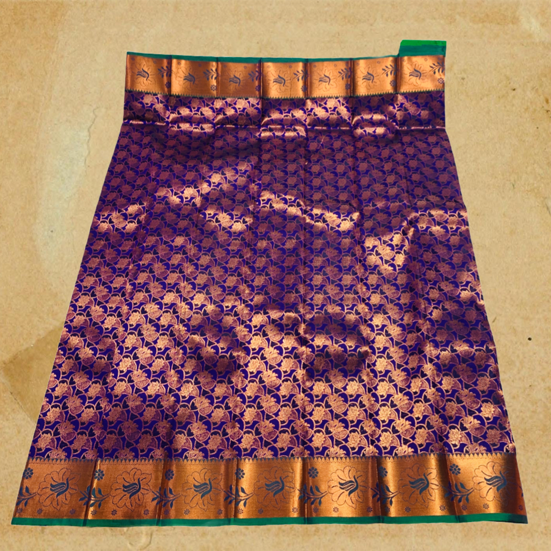 Art Silk Saree Dual shade