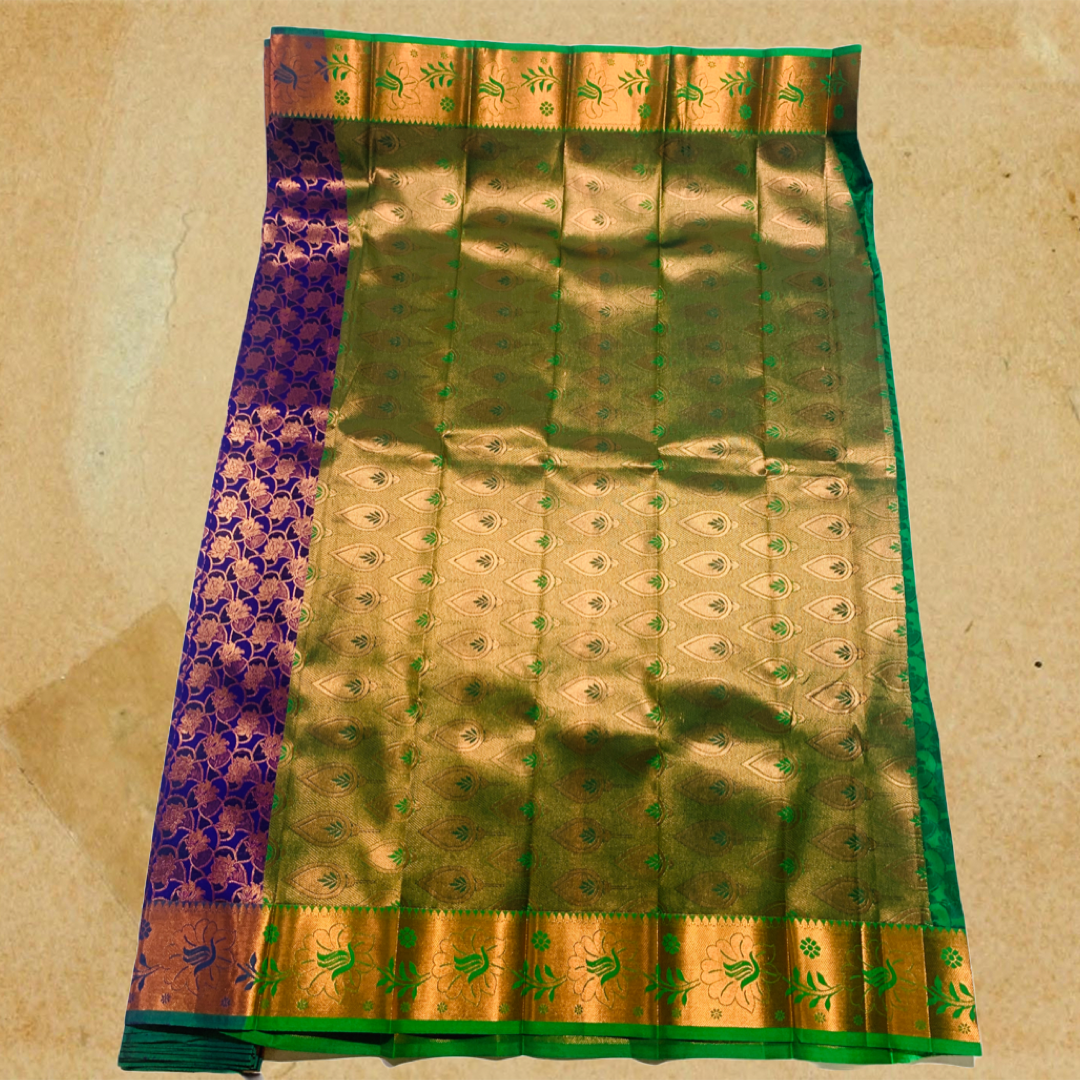 Art Silk Saree Dual shade