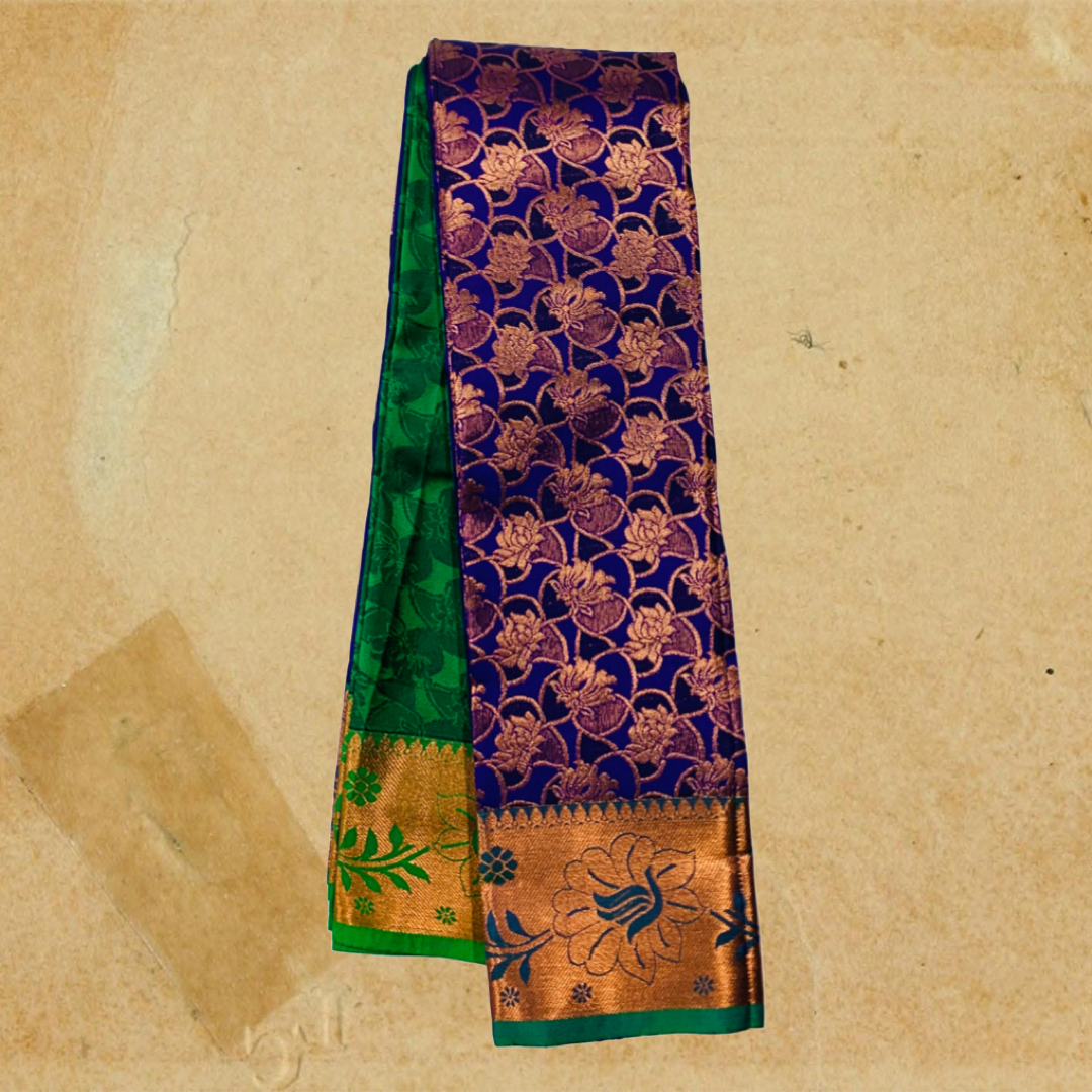 Art Silk Saree Dual shade