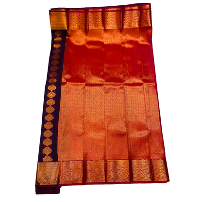 Art Silk Saree Dark Violet