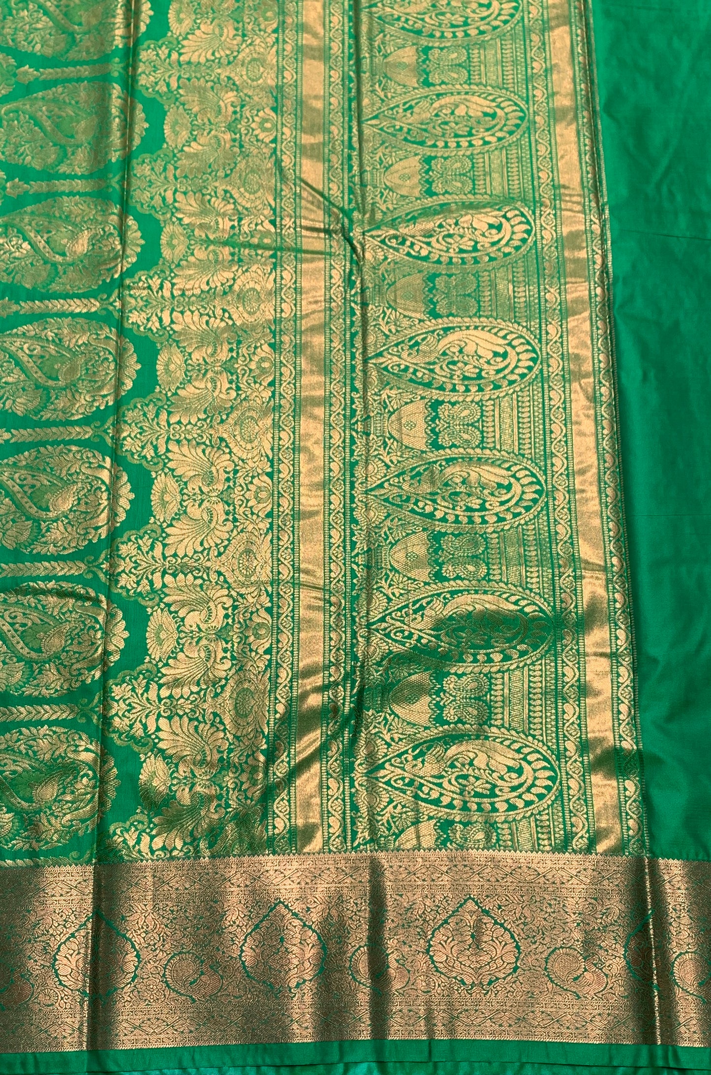 Soft Silk Casual Saree Pink Colour with Light Green Colour Border