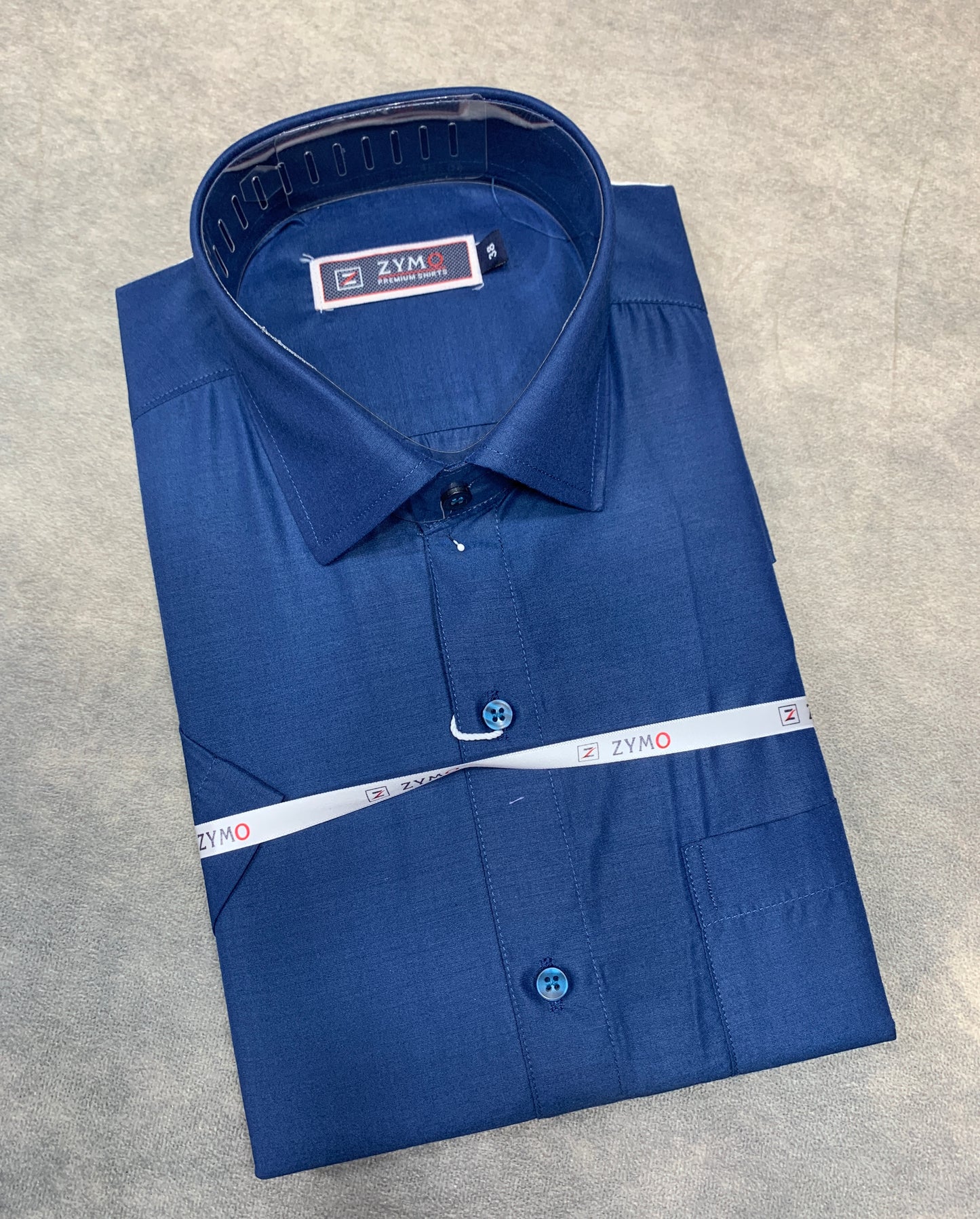 Half Sleeve Navy Blue Colour Shirt