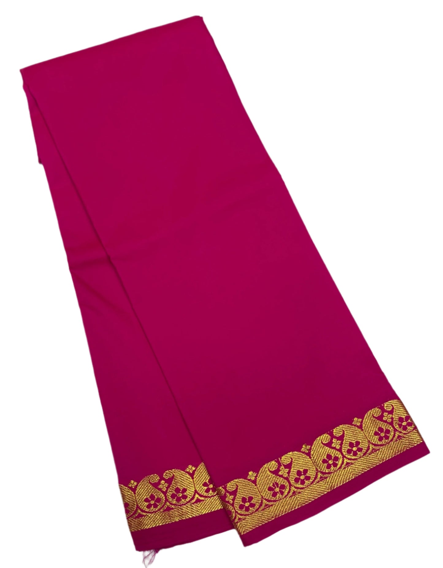 Pink Colour Half Saree Shawl