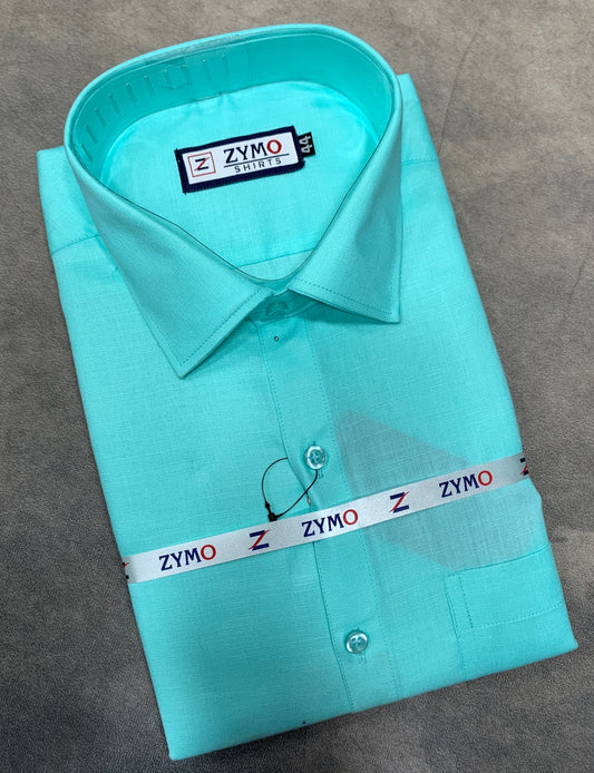 Full Sleeve Light Sapphire Colour Shirt