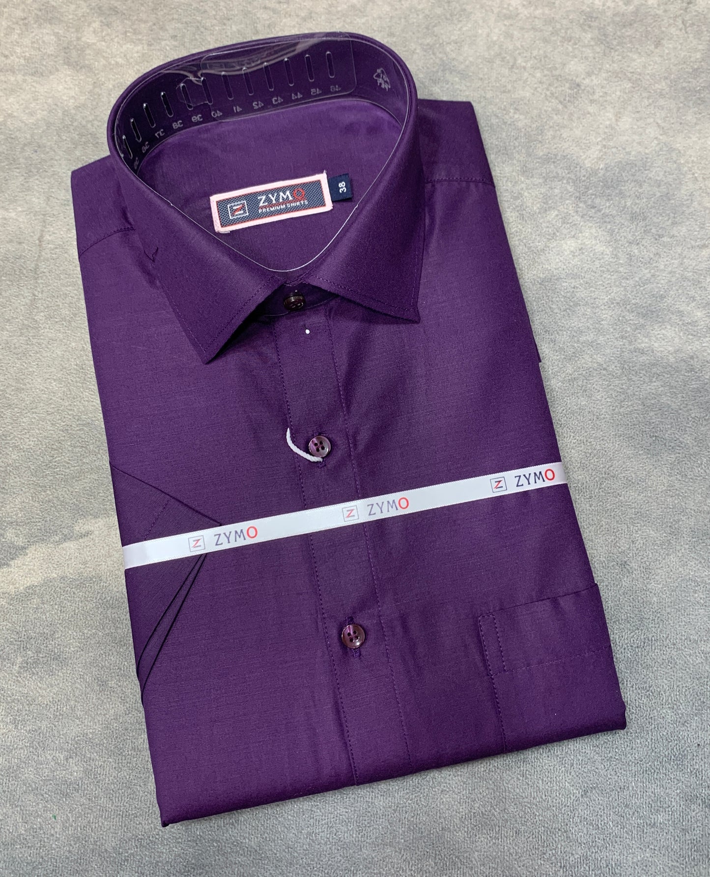 Half Sleeve Violet Colour Shirt