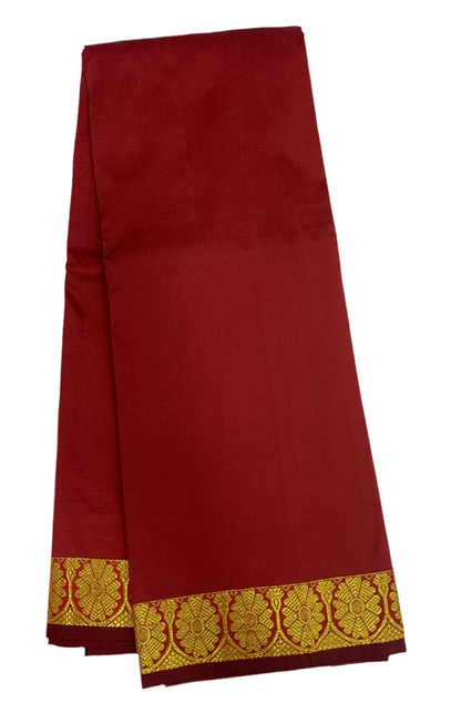 Maroon Colour Half Saree Shawl