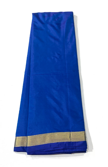 Arani Silk Saree Pepsi Blue Colour