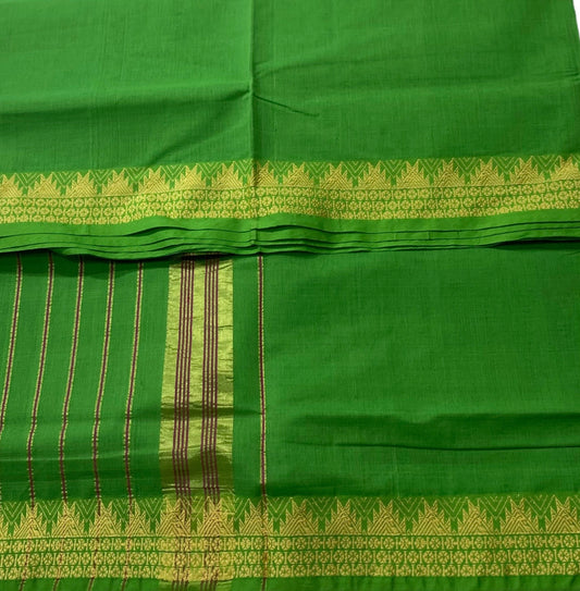 Chettinad Cotton saree Light Green