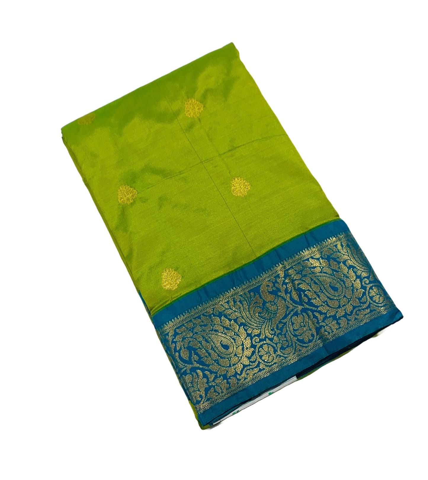 Pure Kanchipuram Silk Green Colour