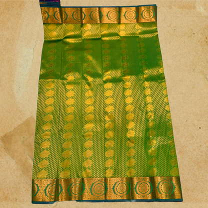 Art Silk Saree Light Green Colour