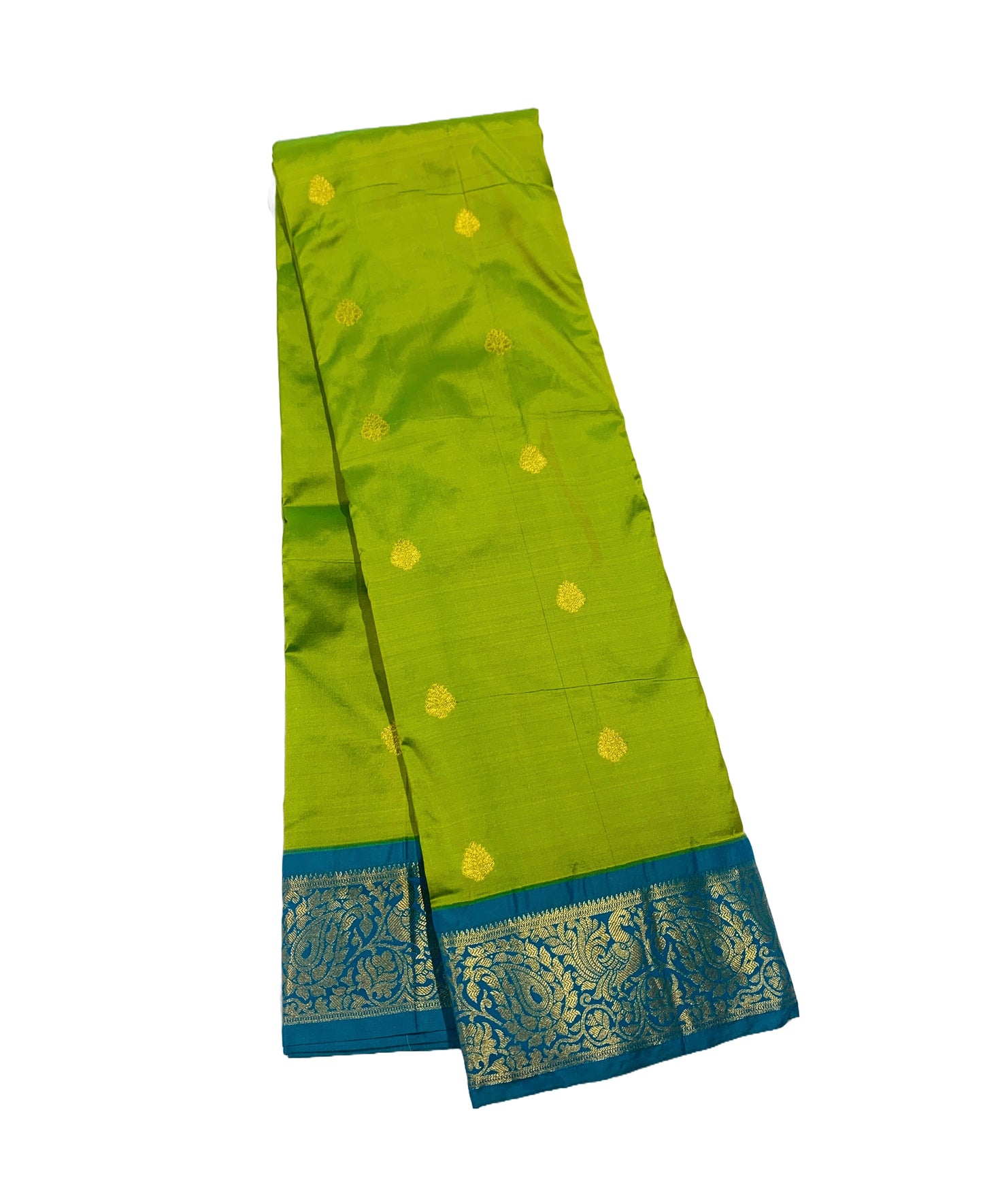 Pure Kanchipuram Silk Green Colour