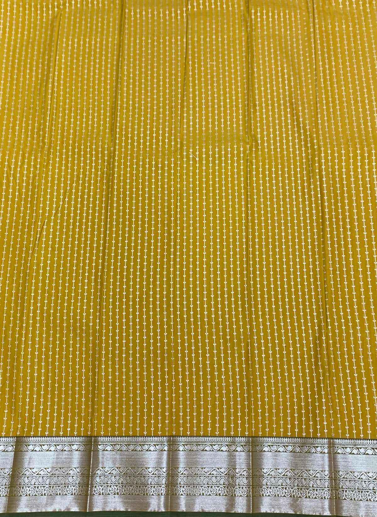 Soft Silk Casual Saree Golden Mustard Colour with Copper Zari Border