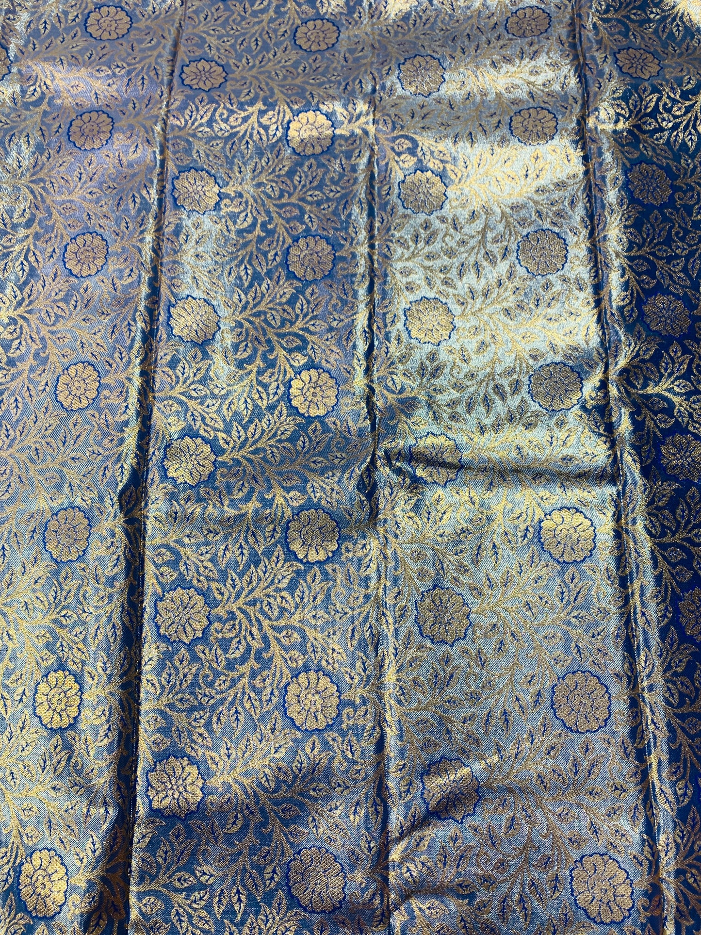 Sky Blue shade Soft kanchi pattu with Self Border