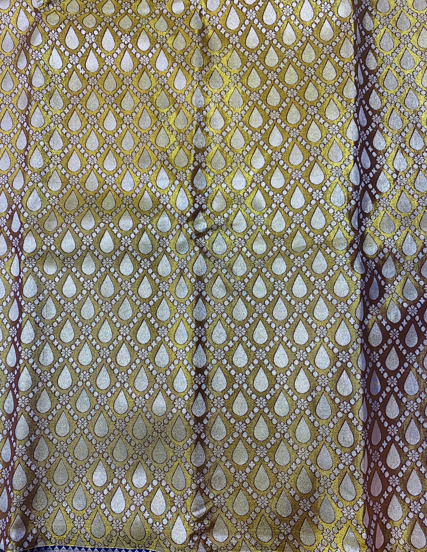 Vegan Silk Saree Canary yellow Colour