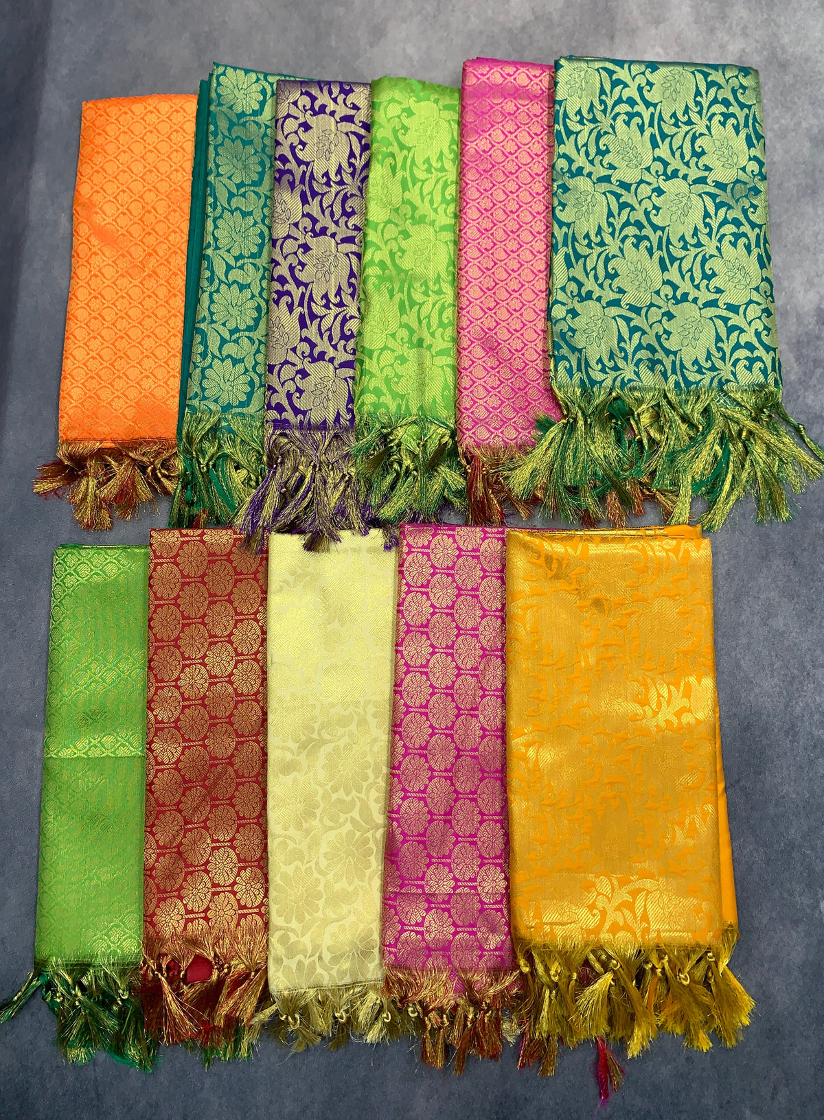 Facilitation Shawl Ponnadai- Pack of 5 (Random Colour)