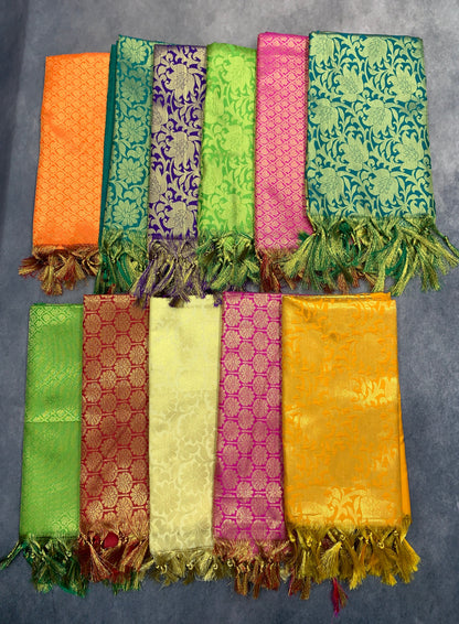 Facilitation Shawl Ponnadai- Pack of 5 (Random Colour)