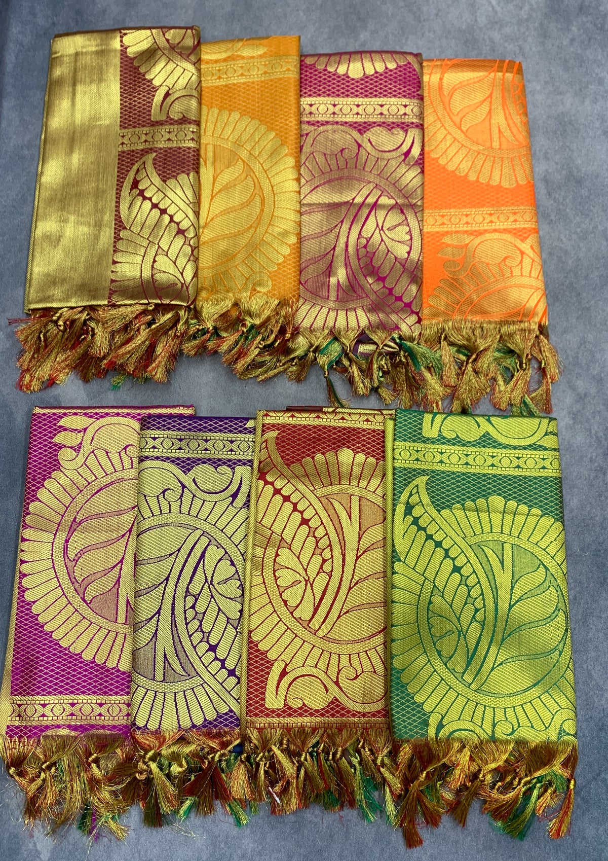 Facilitation Shawl Ponnadai- Pack of 5 (Random Colour)
