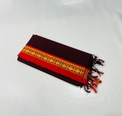 Chettinad Cotton Saree Brown