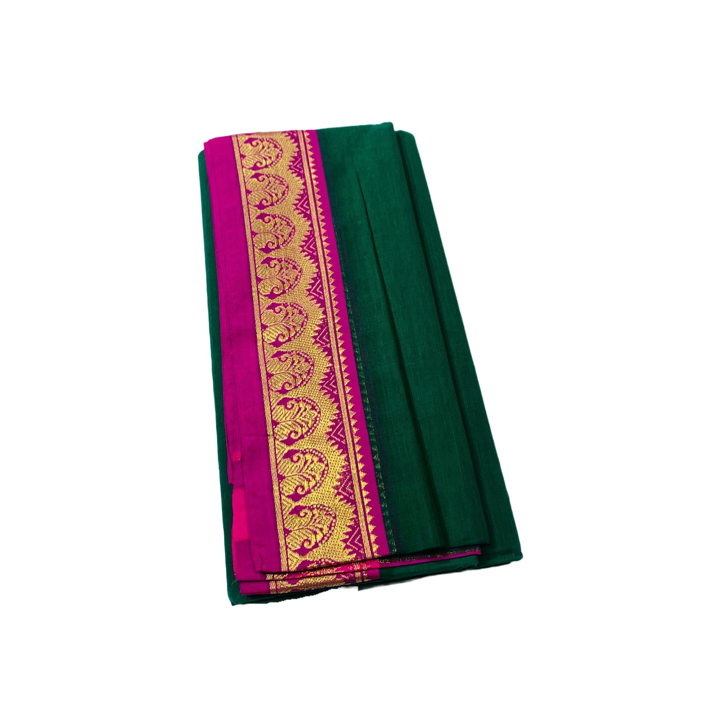 Chettinad Cotton Saree Green