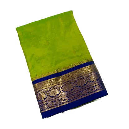 Pure Kanchipuram Silk Light Green Colour