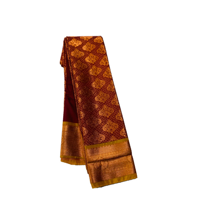 Maroon shade Soft kanchi pattu