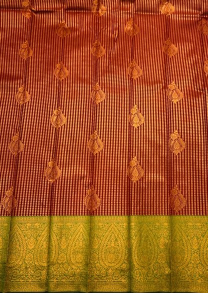 Art Silk Saree Maroon Colour