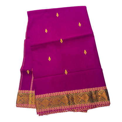 Chettinad Cotton Saree Pink