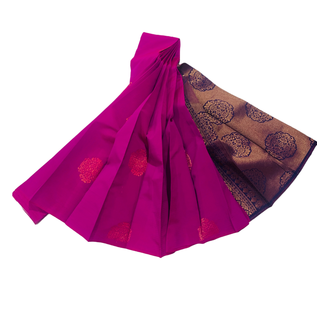 Pink shade Soft kanchi pattu