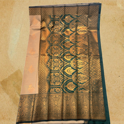 Art Silk Saree Sandal Colour